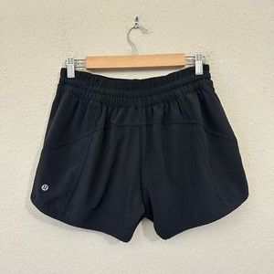 LULULEMON Womens Tracker Short V 4" Inseam #W7AA6S Black